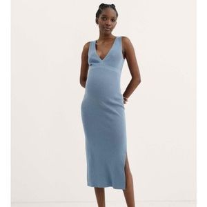 HATCH Elma Rib Knit Dress